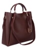 Lucky Bees Henkeltasche in Bordeaux - (B)34 x (H)33 x (T)16 cm