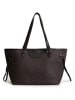 Lucky Bees Shopper donkerbruin - (B)50 x (H)28 x (D)15 cm