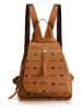 Lucky Bees Rucksack in Hellbraun - (B)30 x (H)35 x (T)13 cm