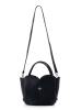 Lucky Bees Henkeltasche in Schwarz - (B)29 x (H)21 x (T)15 cm