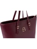 Lucky Bees Shopper bag "Aria" w kolorze bordowym - 42 x 25 cm