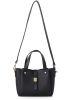 Vince Camuto Henkeltasche "Bellagio" in Schwarz - (B)25 x (H)19 x (T)11 cm