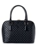 Lucky Bees Schultertasche "Brigitte" in Schwarz - (B)28 x (H)20 x (T)13 cm