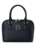 Lucky Bees Schultertasche "Brigitte" in Schwarz - (B)28 x (H)20 x (T)13 cm