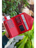 MORI Portemonnee rood - (B)20 x (H)10 x (D)3 cm
