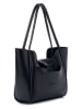 Lucky Bees Schultertasche "Esme" in Schwarz - (B)35 x (H)29 x (T)12 cm