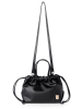 Vince Camuto Henkeltasche "Ferrara" in Schwarz - (B)30 x (H)20 x (T)14 cm