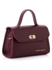 Vince Camuto Henkeltasche "Gela" in Bordeaux - (B)20 x (H)12,5 x (T)8 cm