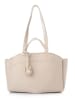 Lucky Bees Shopper in Beige - (B)42 x (H)22 x (T)19 cm