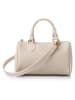Lucky Bees Henkeltasche ''Joan'' in Creme - (B)21 x (H)13 x (T)13 cm