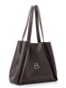 Lucky Bees Schultertasche ''Loretta'' in Braun - (B)34 x (H)30 x (T)15 cm