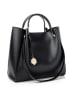 Vince Camuto Henkeltasche "Sicilia" in Schwarz - (B)32 x (H)28 x (T)14 cm
