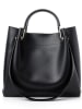 Vince Camuto Henkeltasche "Sicilia" in Schwarz - (B)32 x (H)28 x (T)14 cm
