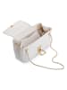 Vince Camuto Schultertasche "Siena v2" in Weiß - (B)25 x (H)14 x (T)9 cm