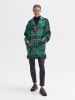 OPUS Płaszcz przejściowy "Halilo" w kolorze szaro-zielonym