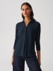 OPUS Bluse in Dunkelblau