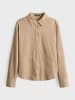 OPUS Blouse lichtbruin