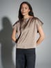 OPUS Bluse in Taupe