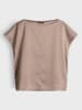 OPUS Bluse in Taupe