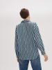OPUS Blouse "Folise" blauw/meerkleurig
