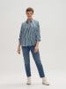 OPUS Blouse "Folise" blauw/meerkleurig