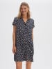 OPUS Sukienka w kolorze granatowo-białym