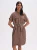 OPUS Kleid in Hellbraun