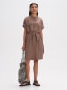 OPUS Kleid in Hellbraun