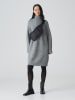 OPUS Strickkleid in Grau