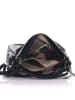 Anna Morellini Leder-Schultertasche in Schwarz - (B)36 x (H)39 x (T)16 cm
