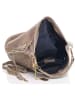 Anna Morellini Leren shopper "Caroline" taupe - (B)42 x (H)38 x (D)17 cm
