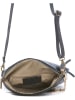 Anna Morellini Leder-Umhängetasche "Alice" in Dunkelblau - (B)22 x (H)18 x (T)2 cm