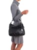 Anna Morellini Leren schoudertas "Noemi 1" zwart - (B)30,5 x (H)26 x (D)9 cm