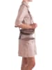 Anna Morellini Leren schoudertas "Beverly" roségoudkleurig - (B)22 x (H)18 x (D)2 cm