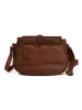 Anna Morellini Leren schoudertas "Luigia" bruin - (B)23 x (H)19 x (D)9 cm