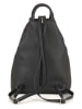 Anna Morellini Leren rugzak "Renata" antraciet - (B)24,5 x (H)30 x (D)7 cm