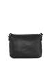 Anna Morellini Leder-Umhängetasche in Schwarz - (B)29 x (H)23 x (T)12 cm