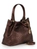 Anna Morellini Leder-Henkeltasche "Eloisa" in Kupfer - (B)38 x (H)28 x (T)16 cm