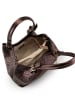 Anna Morellini Leder-Henkeltasche "Eloisa" in Kupfer - (B)38 x (H)28 x (T)16 cm
