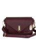 Anna Morellini Leren schoudertas "Terina" bordeaux - (B)24 x (H)16 x (D)6,5 cm