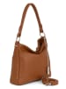 Anna Morellini Leren schoudertas "Paolina" cognackleurig - (B)28 x (H)24 x (D)8 cm