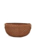 Anna Morellini Leren heuptas "Rufina" camel - (B)30 x (H)18 x (D)9 cm