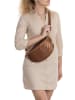 Anna Morellini Leren heuptas "Rufina" camel - (B)30 x (H)18 x (D)9 cm