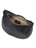 Anna Morellini Leder-Schultertasche "Fosca" in Schwarz - (B)29 x (H)23 x (T)10 cm