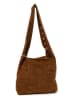 Anna Morellini Leder-Schultertasche "Lania" in Braun - (B)25 x (H)22 x (T)9 cm