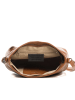 Lucca Baldi Skórzana torebka "Montepulciano" w kolorze jasnobrązowym - 36 x 23 x 10 cm