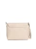 Lucca Baldi Leren schoudertas "Bagni" beige - (B)25 x (H)17 x (D)7 cm