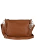 Lucca Baldi Leren schoudertas "Melfi" cognackleurig - (B)26 x (H)19 x (D)9 cm
