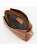 Lucca Baldi Leren schoudertas "Melfi" cognackleurig - (B)26 x (H)19 x (D)9 cm