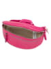 Lucca Baldi Leder-Brustbeutel "Burano" in Fuchsia - (B)30 x (H)19 x (T)2 cm